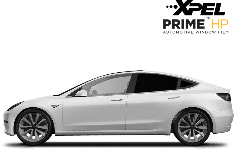 tesla window tint xpel